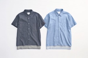 新潟 compass victim s:s   下鳥直之 佐藤悠司  新作 御予約 CMEinc  DENIM WIDE SHIRTS 14-061-1