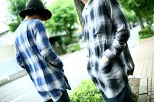 VICTIM NO COLLAR CHECK SHIRTS チェック シャツ ロング スナップ コーデ VICTIM通販 VICTIM取り扱い VICTIM新潟 SHOP COMPASS CMEinc 浜浦雅也 BLOG ブログ 写真