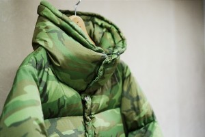 新潟 compass  whiz ダウンジャケット PILLOW JK CAMO