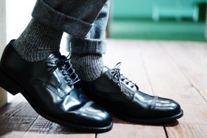 VICTIM VICTIM×SANDERS MILITARY DERBY SHOES 下鳥直之 compass 新潟