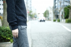 Varde77 FISHERMAN INDIGO CREW SWEATER ニット インディゴ ブラック 染め Varde77通販 バルデ77通販 Varde77店舗 Varde77新潟 新潟 古町 南浜通りセレクト VICTIM通販 VICTIMデザイナー