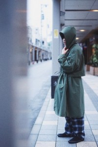 wonderland 3Layer Poncho ワンダーランド メンズノンノ スタイリング compass 取り扱い 店舗 通販 新潟市 古町 BLOG ブログ カメラ 2018 新作